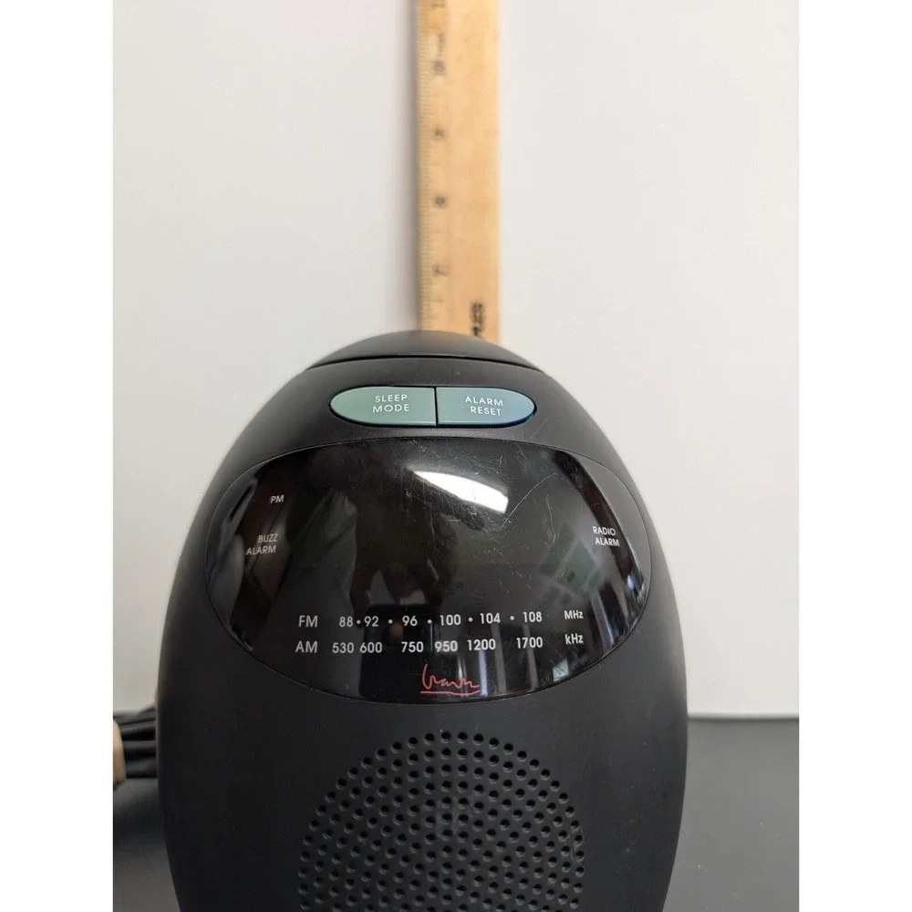 Michael Graves Post Modern Clock Radio Philips 5H33 Alarm Audio